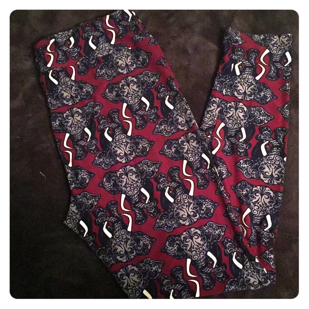 LuLaRoe Elephant Leggings